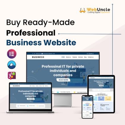 Buy Ready-Made Professional Business Website