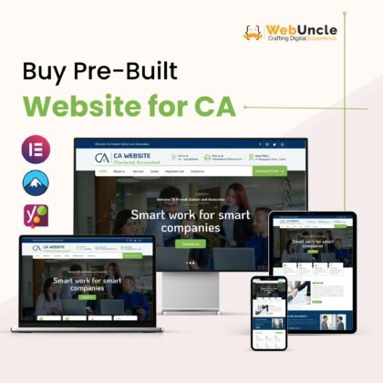 Buy Pre-Built Website for CA