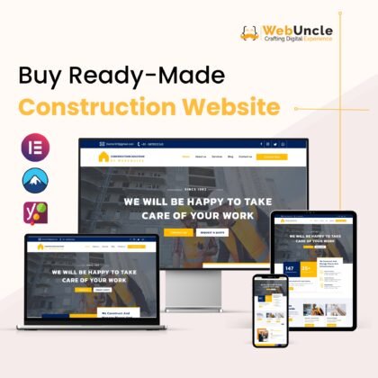 Ready-Made Construction Website