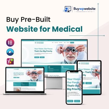 Ready Made Medical Website Online
